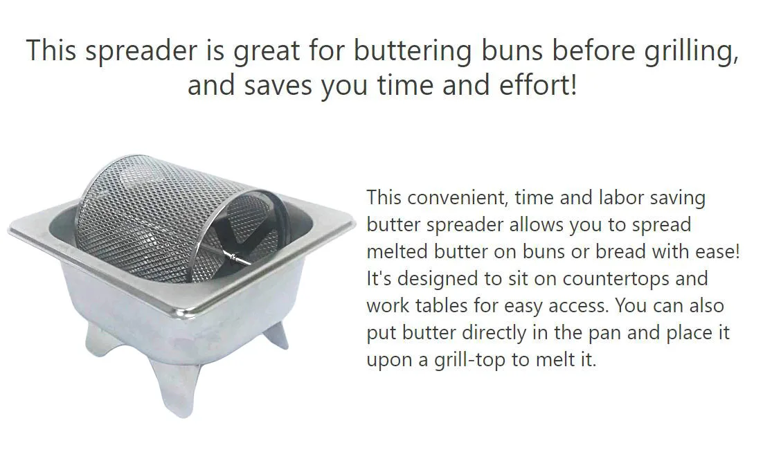 Amazon Hot Sale Stainless Steel Butter Wheel Butter Spreader Buy