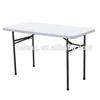 4FT FOLDING PLASTIC COMPUTER PICNIC TABLE OUTDOOR FURNITURE
