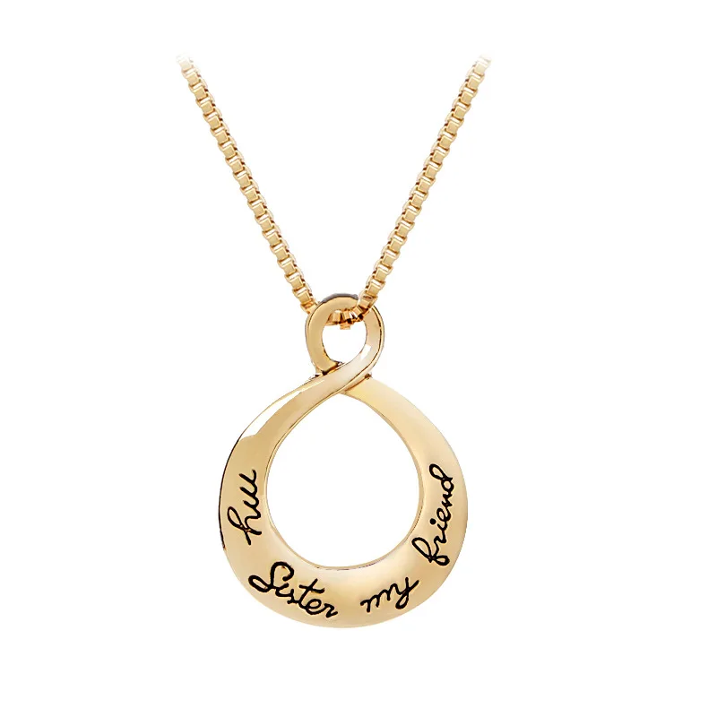 Engraved Pendant Necklaces 