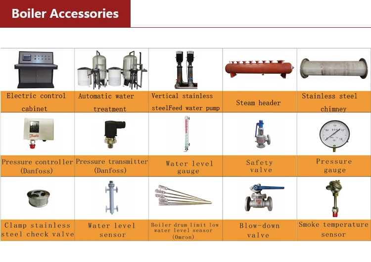 Industrial Small Automatic Dual Fuel Gas Lpg Electric Diesel Oil Steam