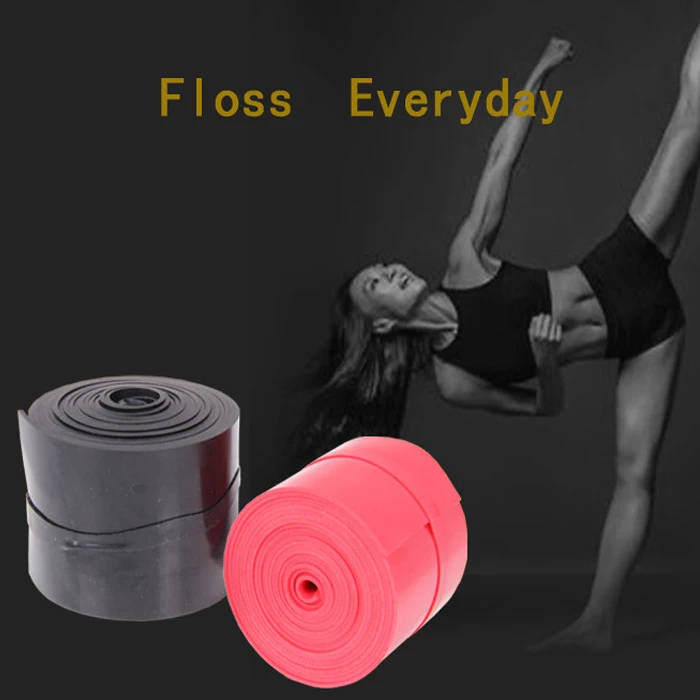 Stretch Floss Bands For Aid In Physical Therapy in Home Gym Elastic Strength And Fitness