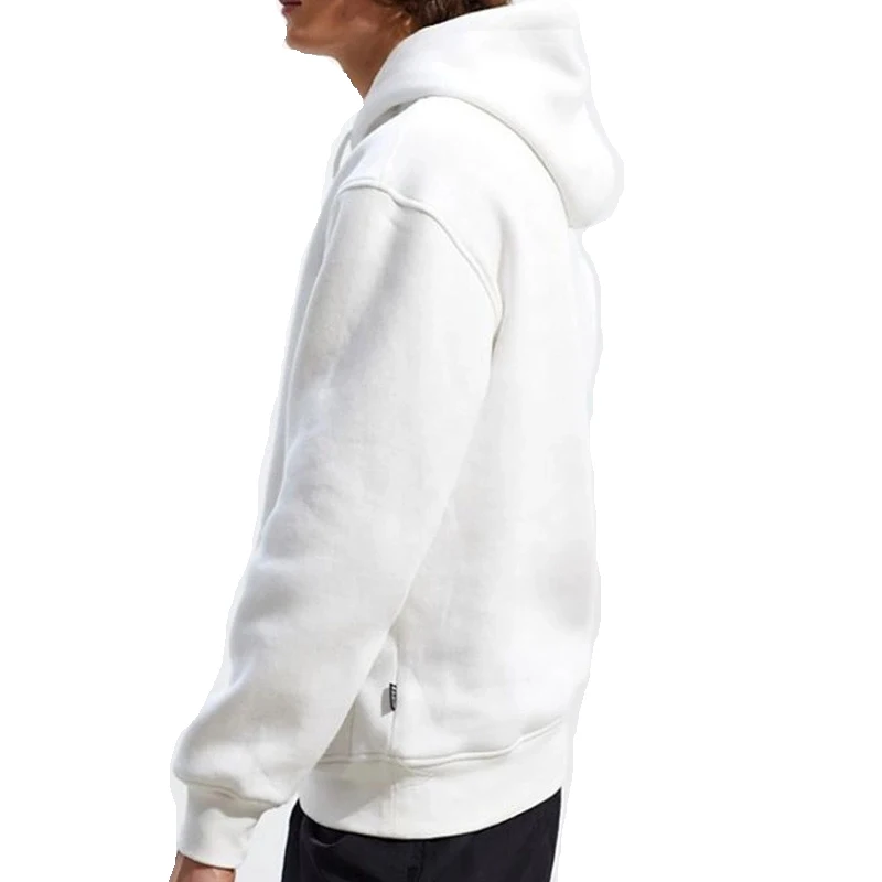 Wholesale cheap embroidery logo plain white custom hoodies for men