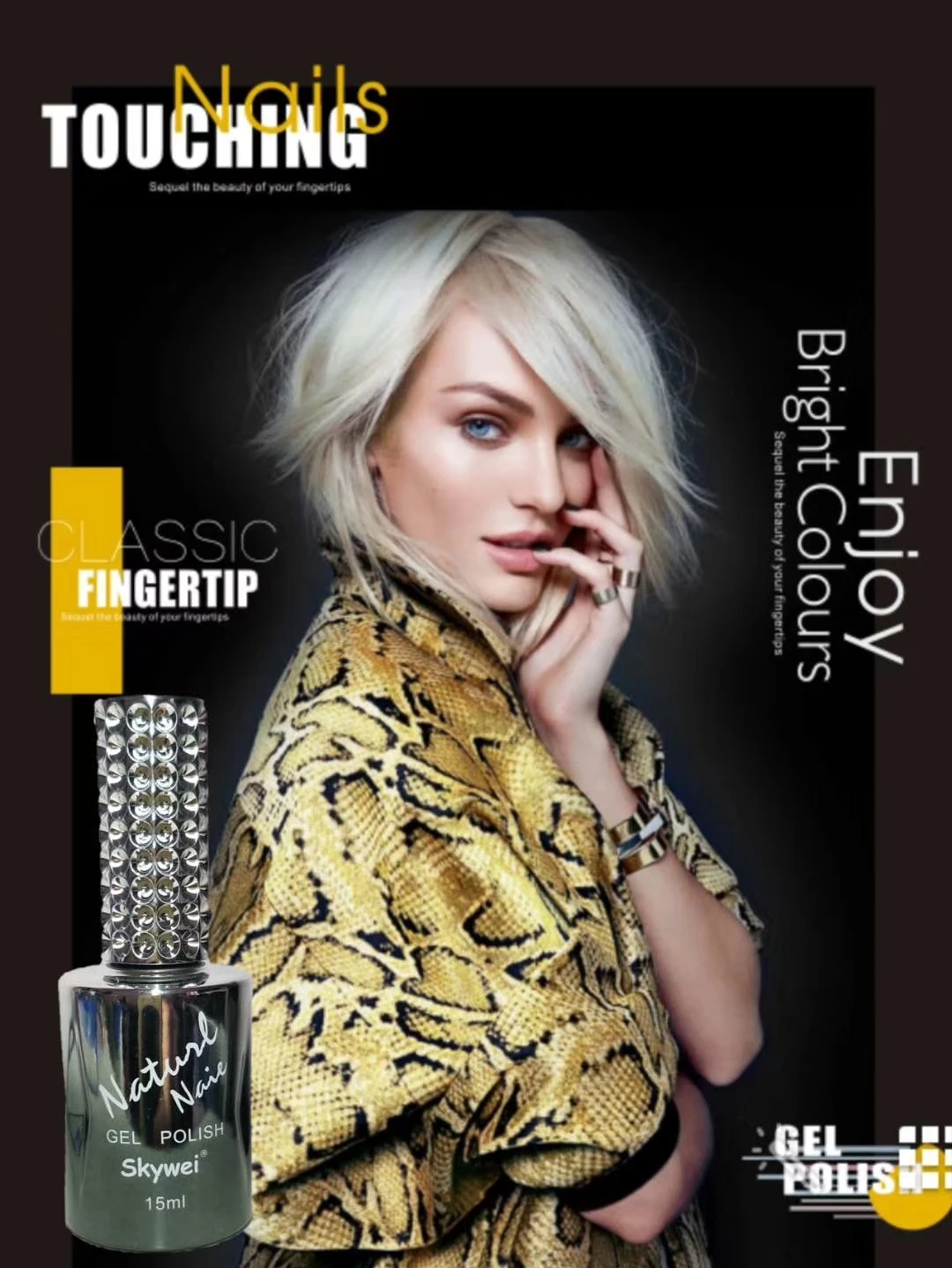 Skywei Nail Gel Polish 72 Colors Natural Professional Soak Off Uv Gel