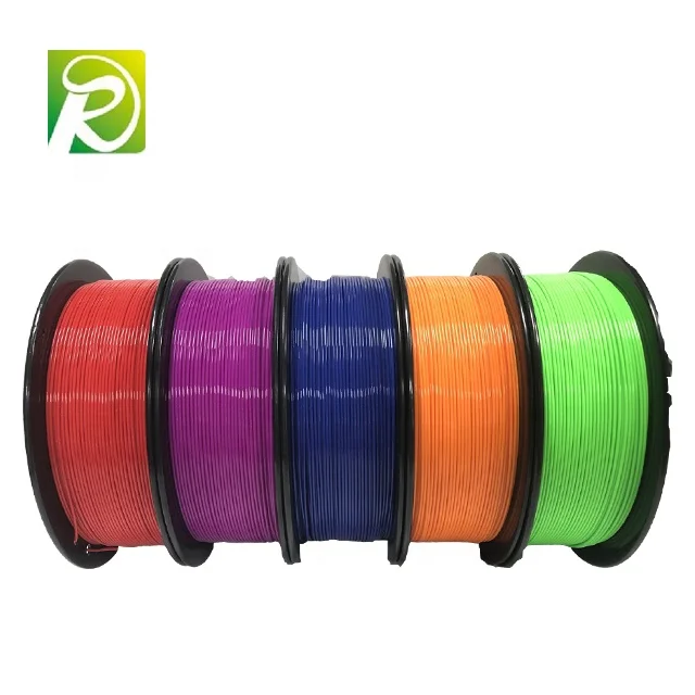 pla abs 1.75mm 1kg 100% polyester filament for 3d printer