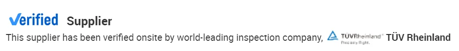 verified supplier