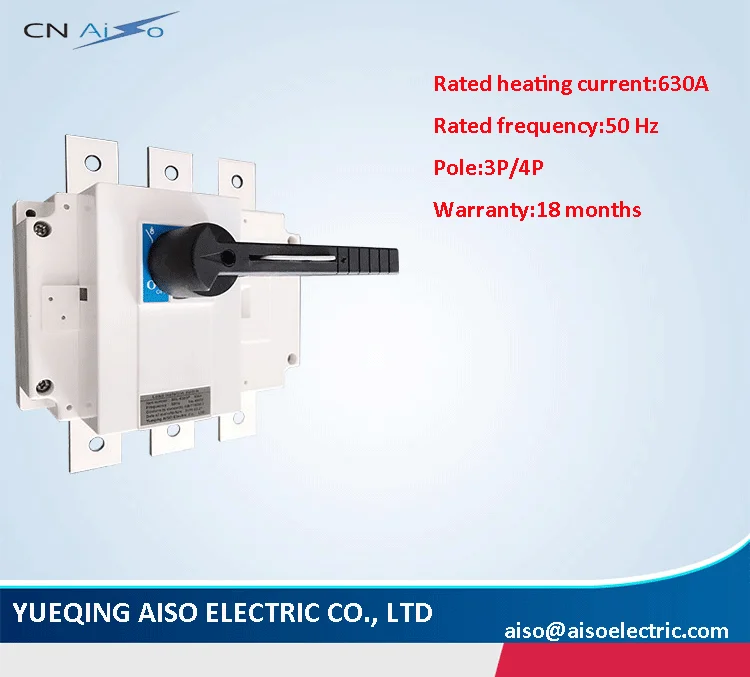 1003200a 3p/ 4p Load Break Isolation Switch Electrical Manual