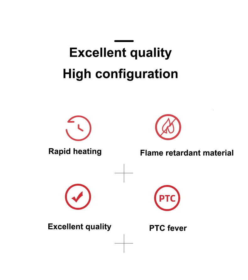 Warm Winter Gift Mini Heater Fan Home Mini Heater Fan 500W Mini Heater Fan