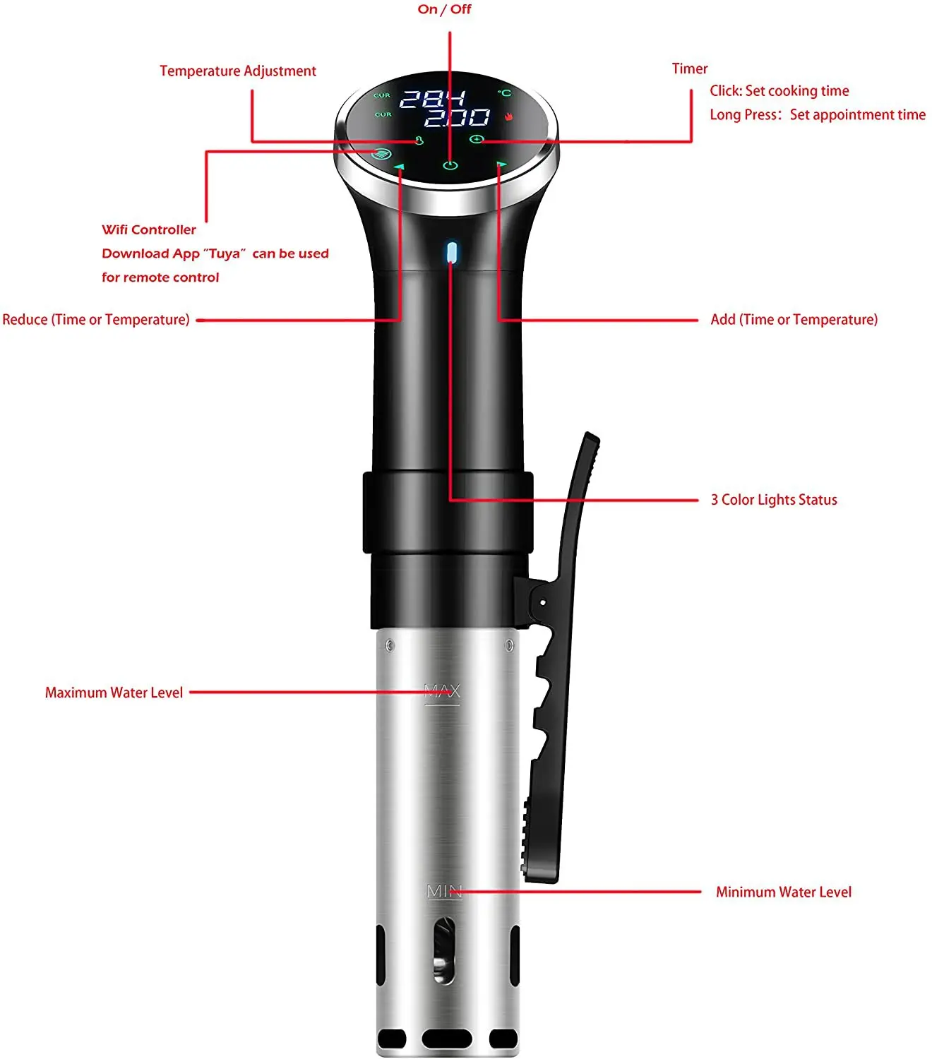 Thawing Equipment, WIFI, 1100W, SJ-S015W - detail 14