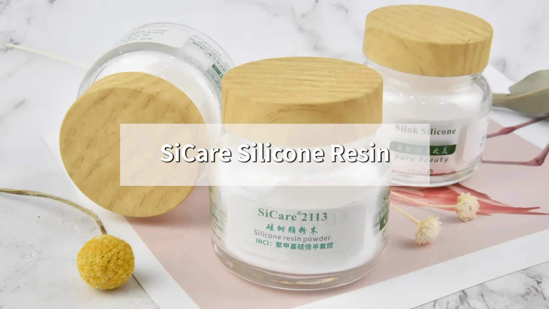Silicone resin SiCare2114 for foundations water resistant and wrinkle