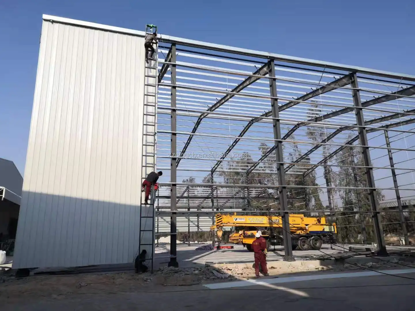 Thailand Prefabricated Steel Warehouse / Hangar Steel
