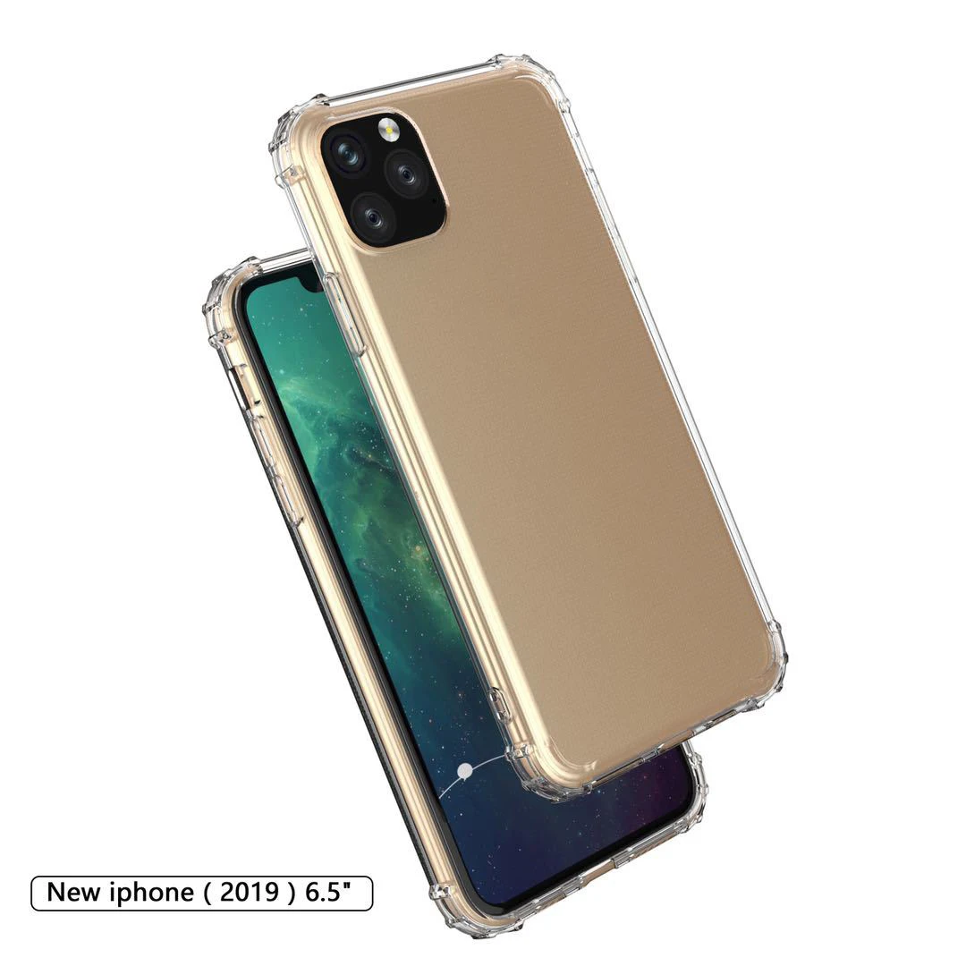 Maxshine Shockproof Transparent Tpu Air Cushion Mobile Phone Case For Iphone Xr Xs Xi Max 11 2019