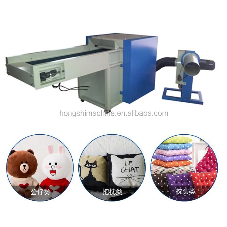 Automatic Pillows Making Blowing Machine Polyester Fibre Pillow Filling