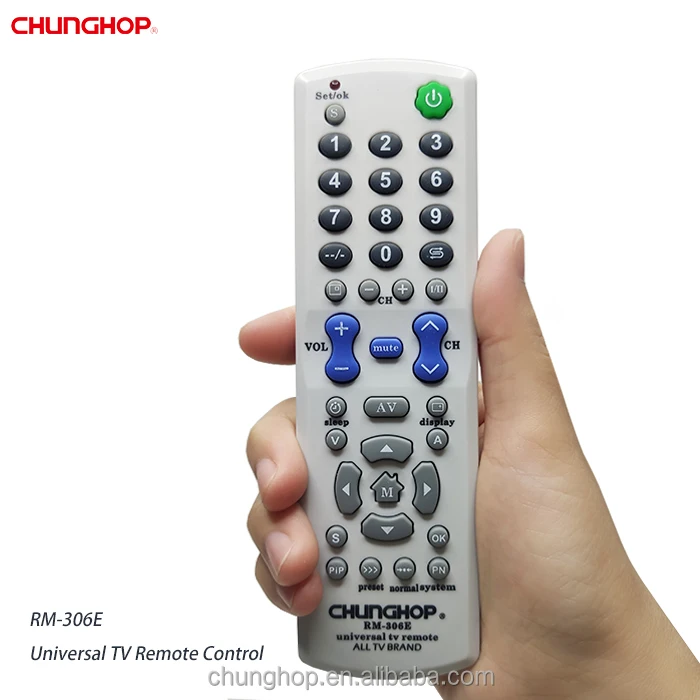 RM-306E remote control tv Chunghop universal ir remote control ...