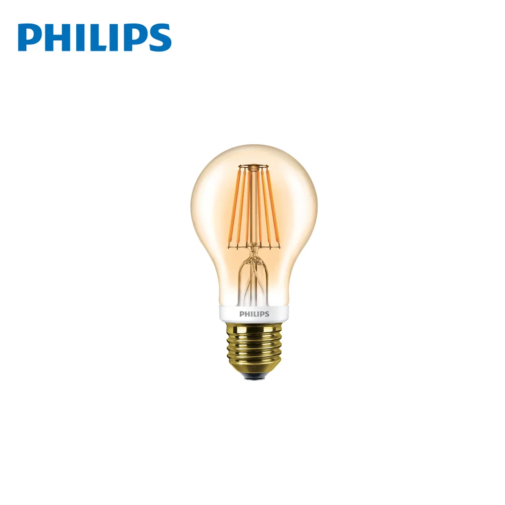 PHILIPS LED Filament bulb 2W/2.3W/4W/6W E14/E27 A60/P45/B35/BA35/ST64 PHILIPS Classic Filament LED lamp