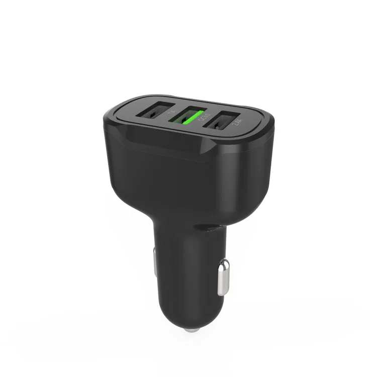 Super Cost-effective QC3.0 3USB 35W Fast charging Car charger