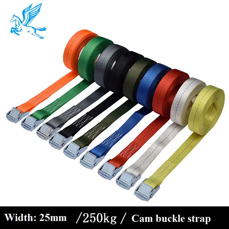 Cargo Lashing Strap,Truck Tie Down Straps,Cam Buckle Tightening Strap