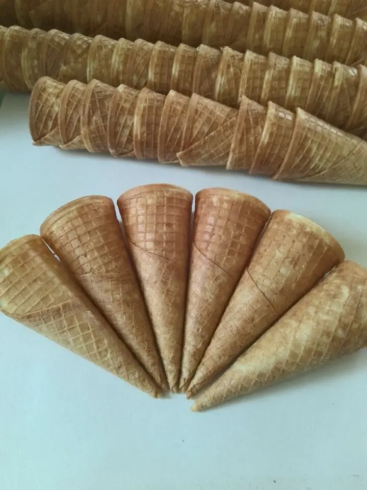 Automatic Four Head Ice Cream Cone Wafer Biscuit Machine/rotary Ice