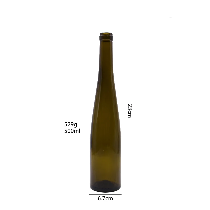 空の緑の琥珀色1.5l 500ml 750mlワインボトル酒瓶シャンパンボトル 