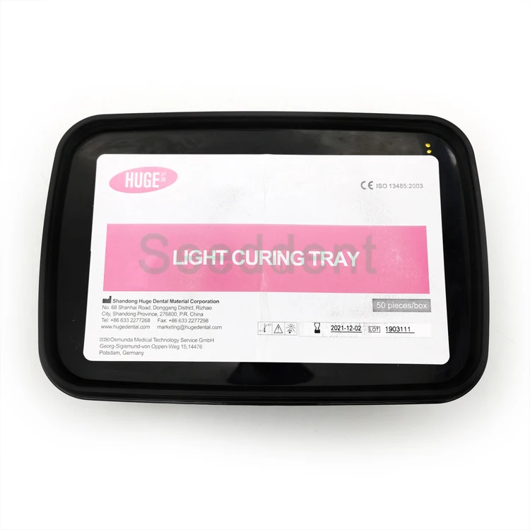 Dental Light Curing Tray / Base Plate 50pcs/box Buy Light Cure Model