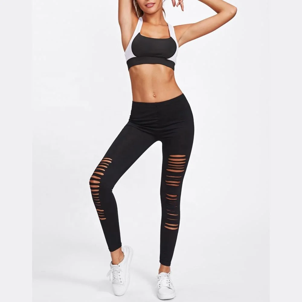 long black gym leggings