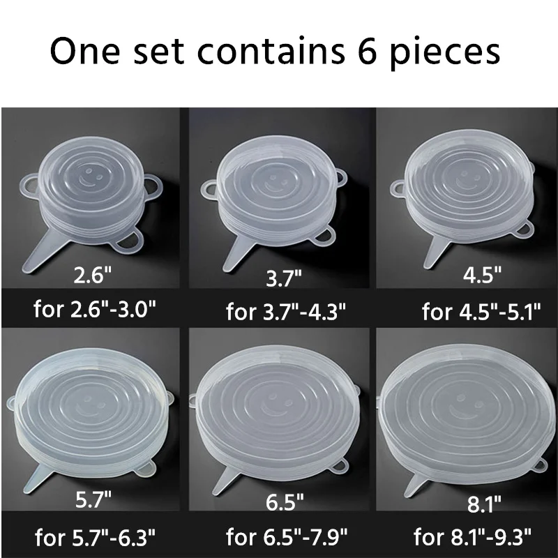 silicone lids cover