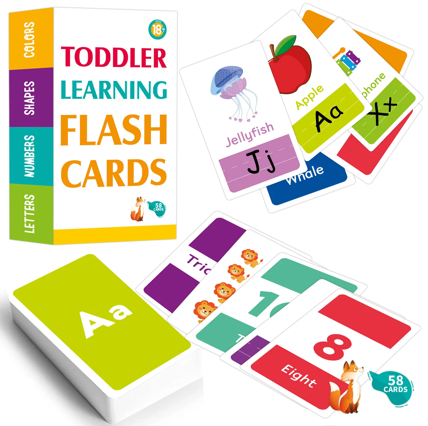 Children Early Education Alphabet Learning Flash Cards For Toddlers,Set