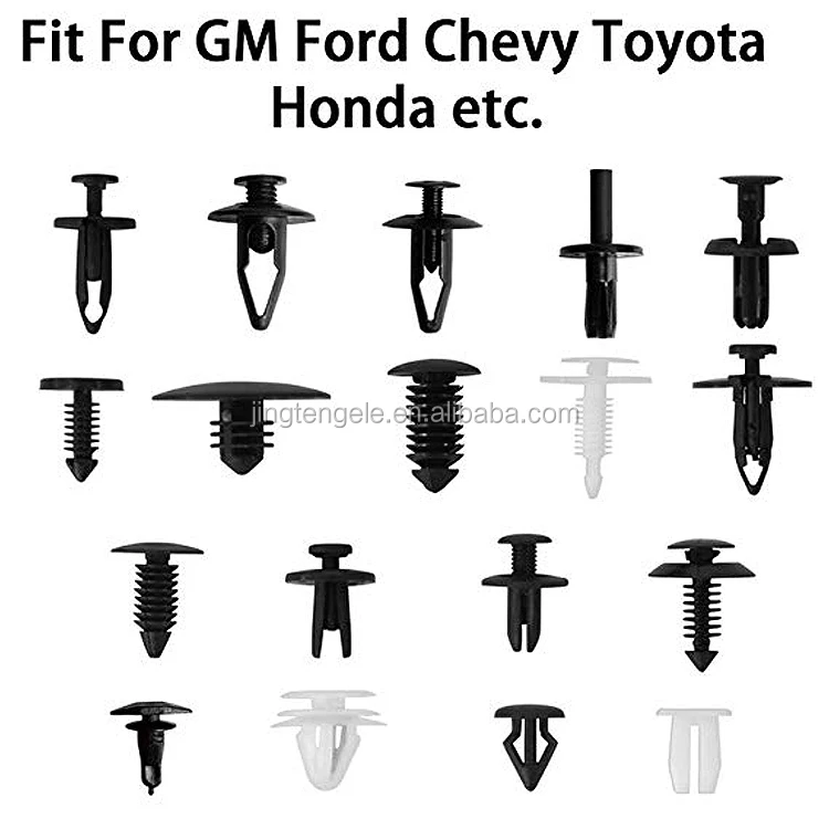 Jingteng 425pcs Auto Clips Car Body Retainer Assortment Clips Car Trim