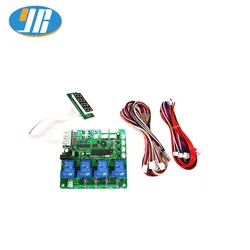 4-channel countdown time control board supports control of 1 to 4 devices for vending machine washing machine massage chair