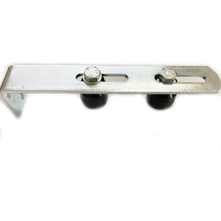 Upper Guide Bracket Sliding Door Upper Guide Bracket with 2 Nylon Rollers for Door & Window ...