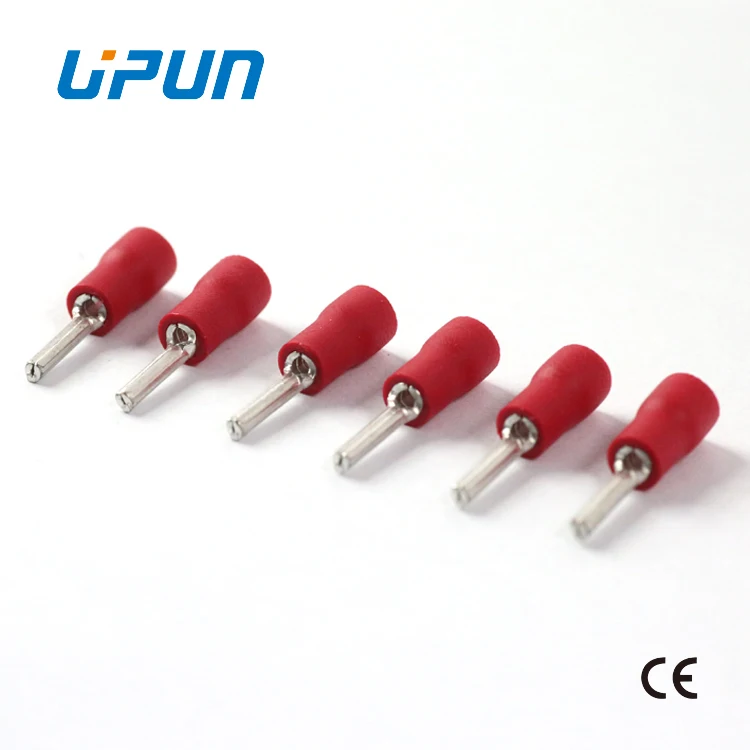 Upun Insulated Pin Terminal Naked Needle Red Copper Terminal No Reviews Yet Buy Connectors 3960