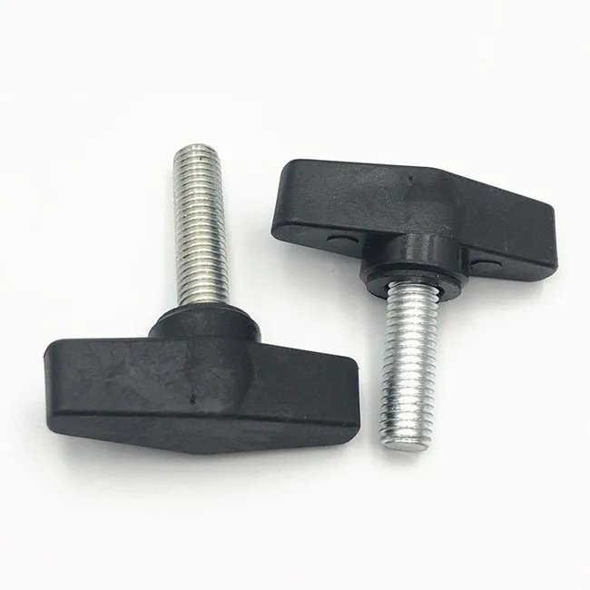 M6 X 16mm Handle Knobs Plastic Wing Knob Screws Buy T Knobs,Plastic Knobs,Tightening Knob