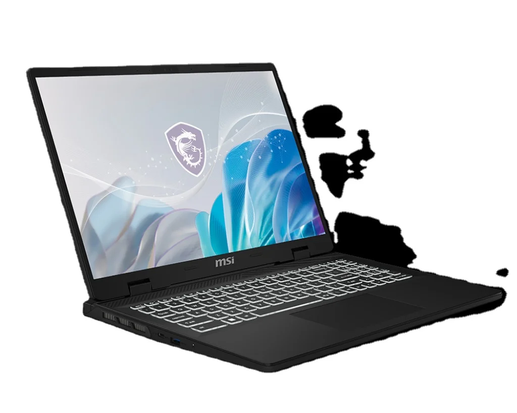 Close-up of 14-inch OLED laptop display showing vibrant color gamut and deep blacks