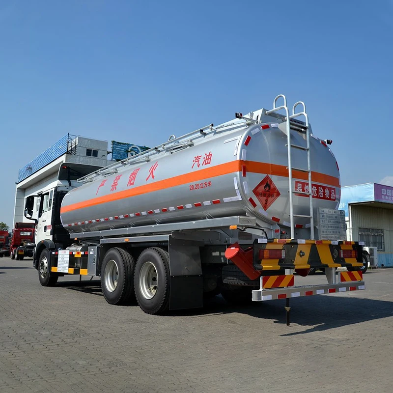 Sinotruk Howo 20000 Liters 6000 Gallon Diesel Oil Capacity Fuel Tank