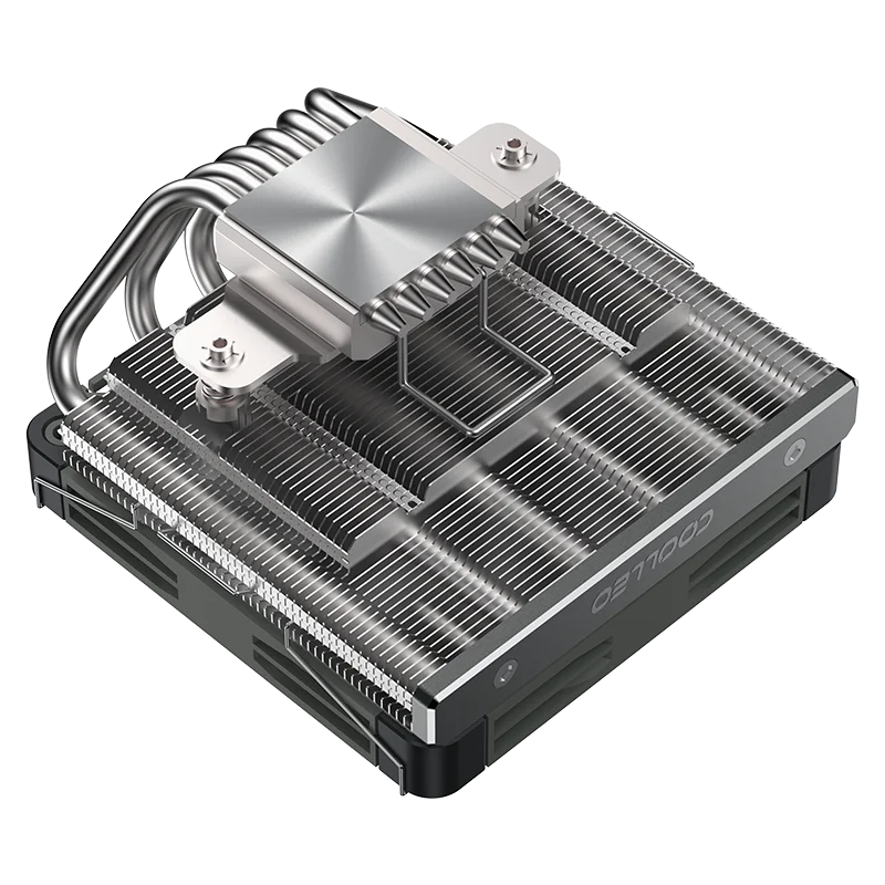 Heat Pipe Cpu Fan, COOLLEO, M67, PWM, LED - detail 8