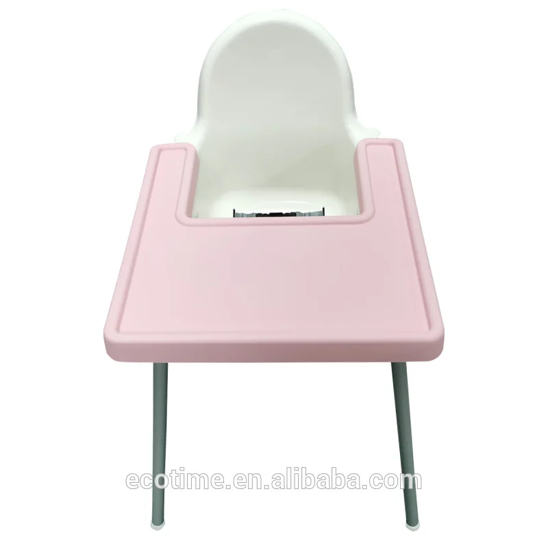 Manufacturing Foldable Custom Printing High Chair Silicone Placemat