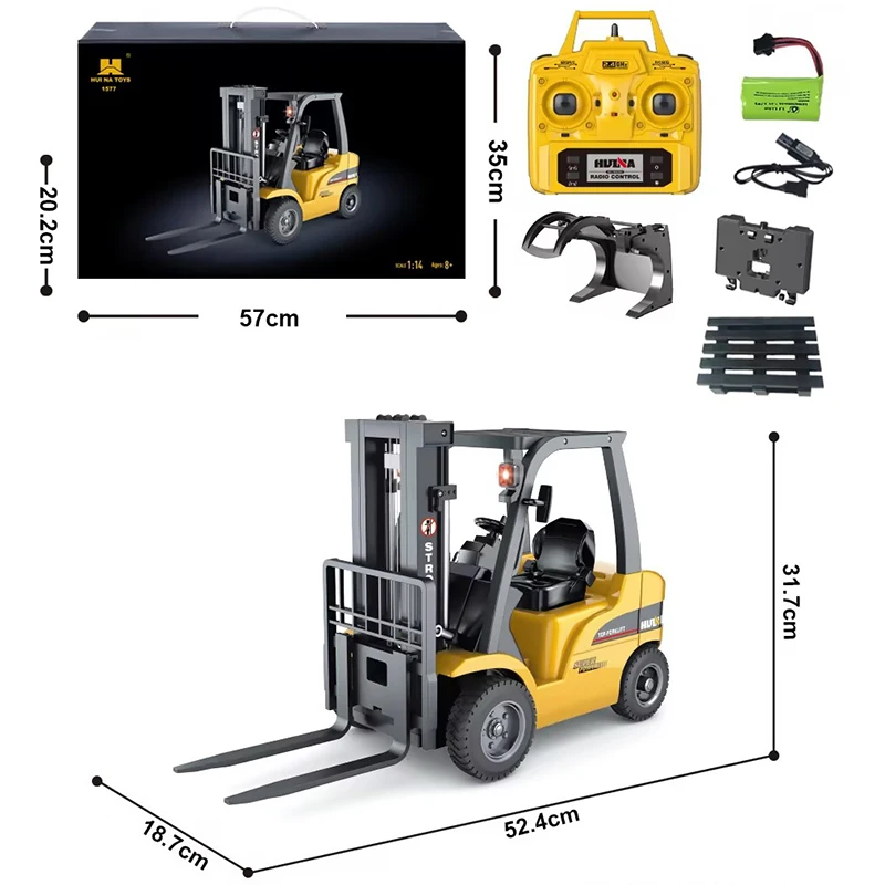 Huina 1577H RC Forklift - 10 Channel Radio Control Toy
