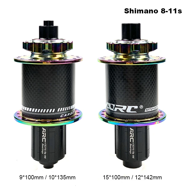 Arc Exclusive Rainbow Carbon Fiber Chosen Bicycle Hubs Hg/ms/xdr 9