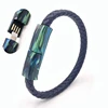 2019 New Design I Phone Type C Usb Charging Data Real leather Bracelet Charger Cable