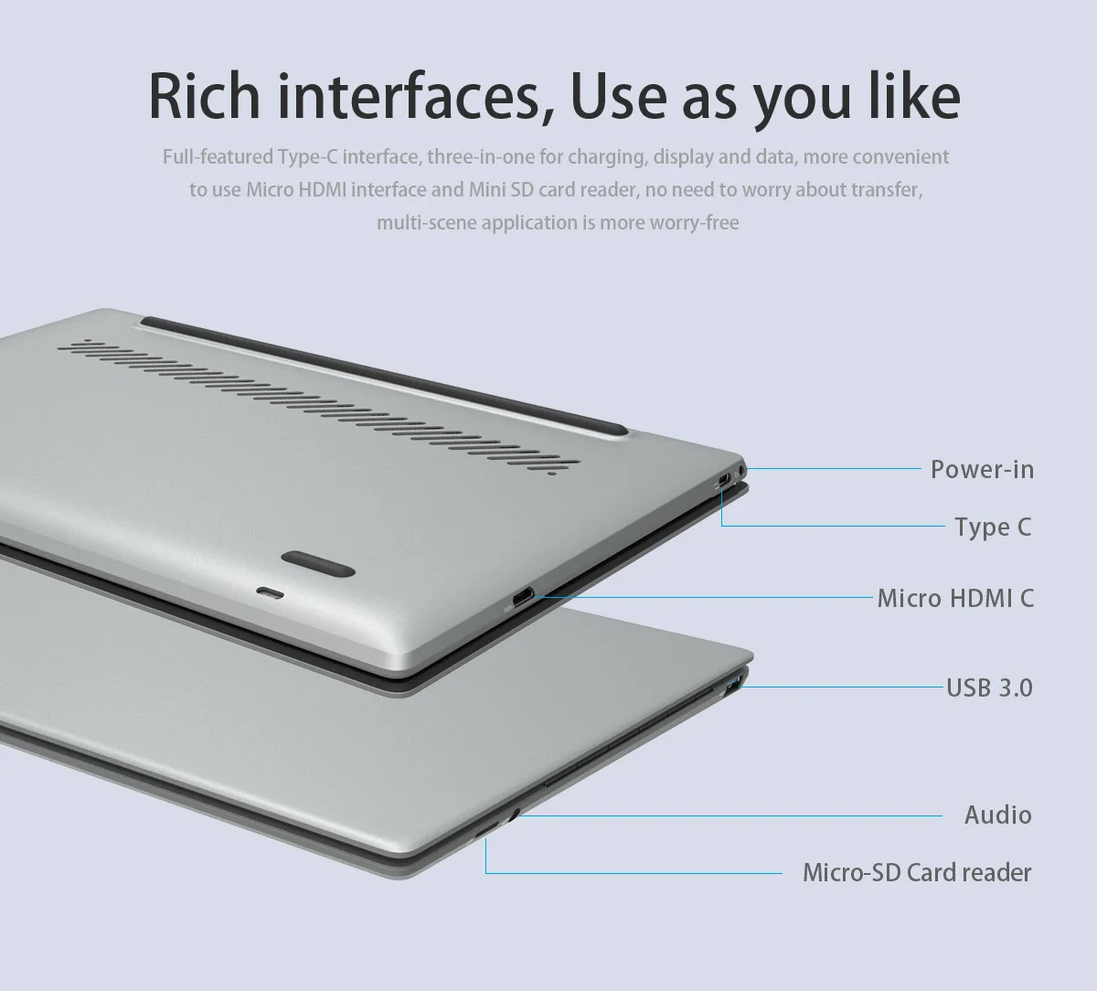 Hot Sale Hd 15.6" Laptop Computer 8gb 64gb Win10 Laptop Computer For