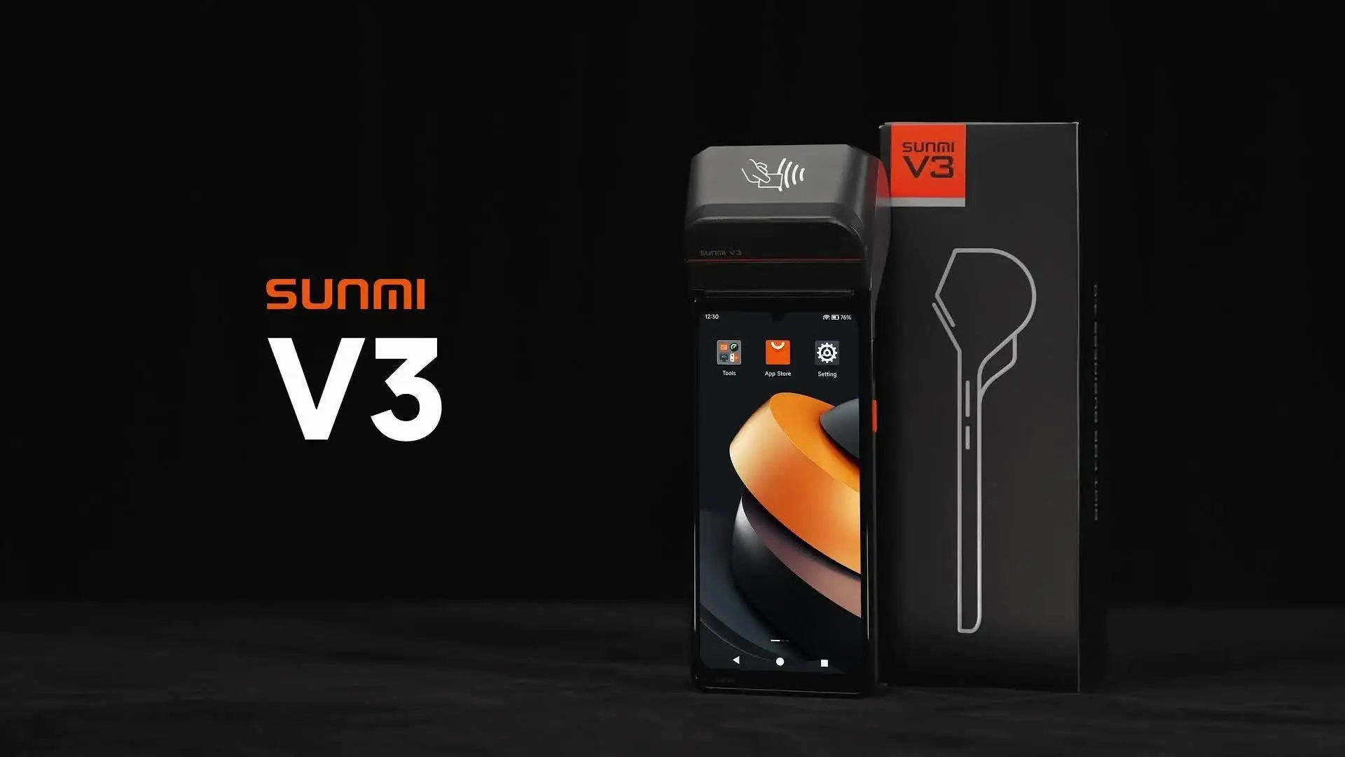 SUNMI V3 Handheld Pos System NFC Billing Retail 58mm Terminal