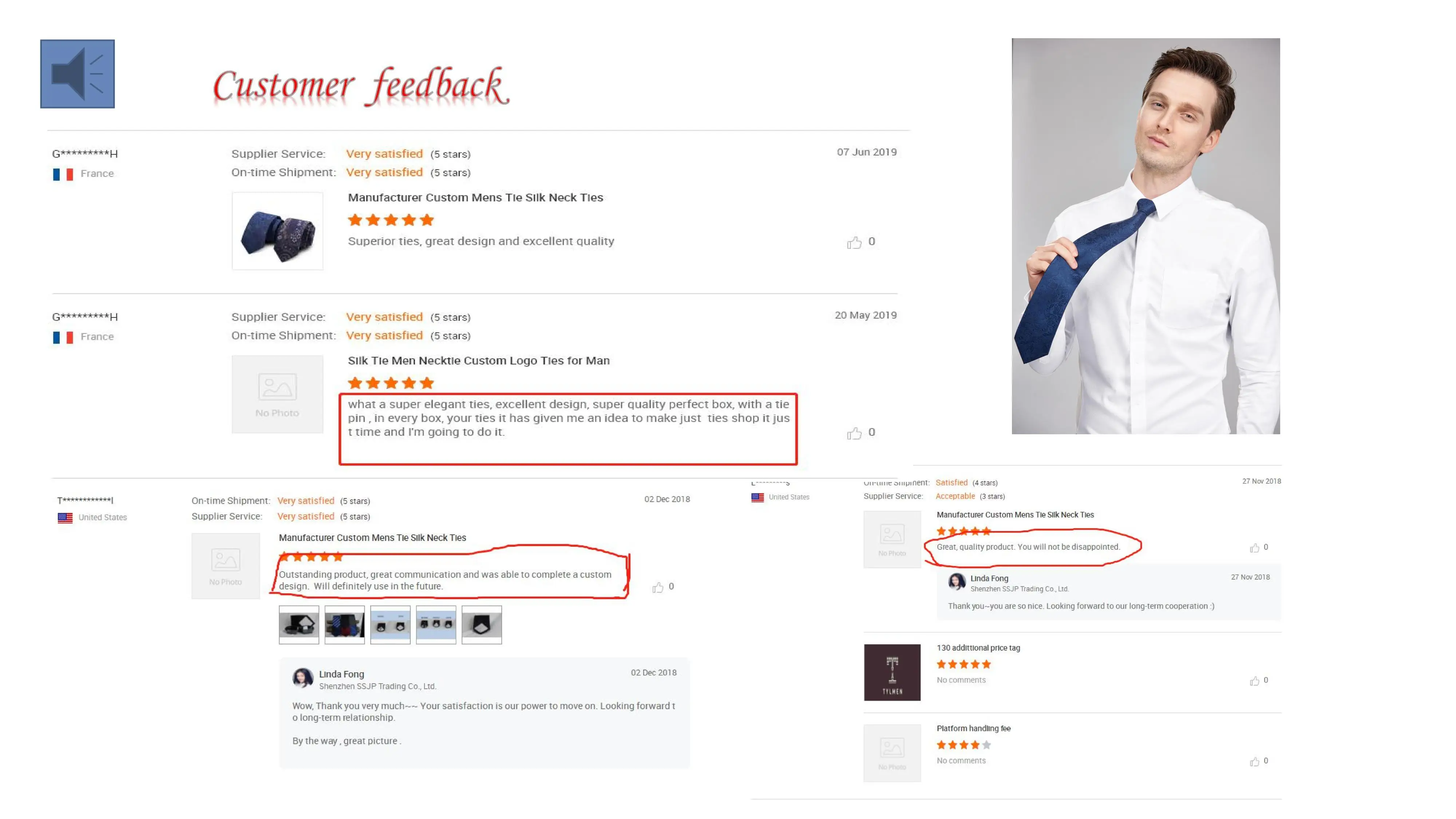 Wholesale Men Accessories Handmade High Quality Wool Bow Tie And