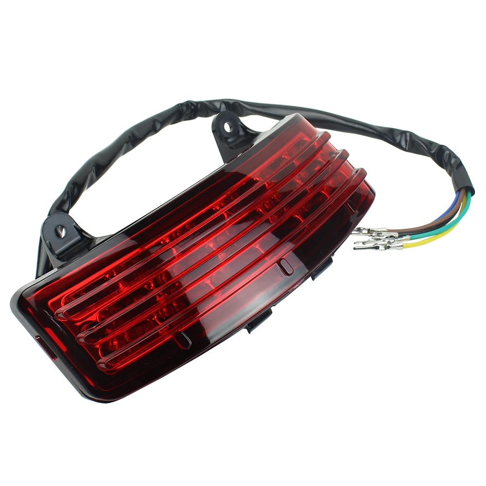 Tail light Brake Turn Signal Rear Led Tail Light Red Amber for Motorcycle Road Glide Street Glide 2014-2018