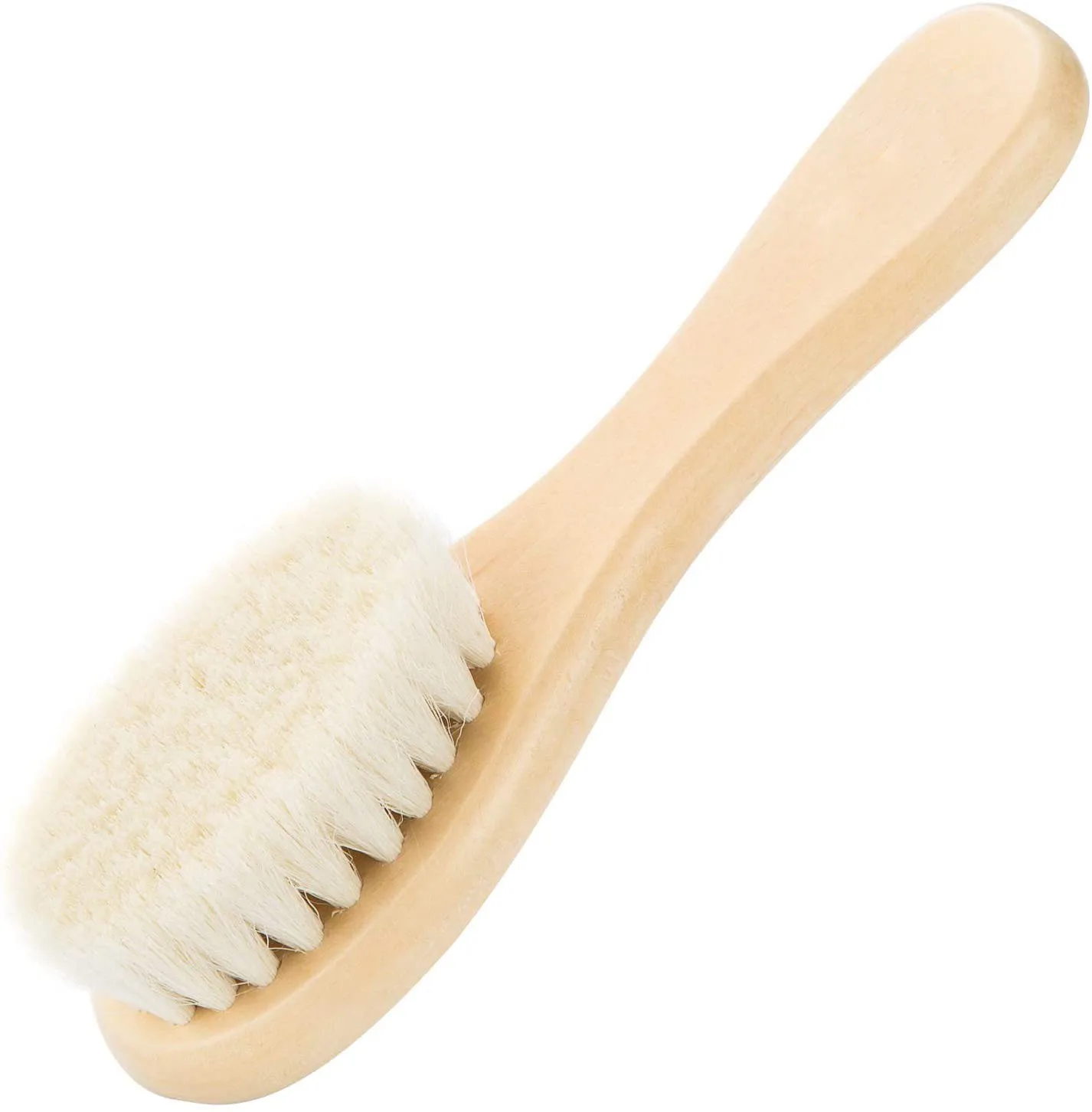Baby Goat Hair Brush And Comb Set For Newborns & Toddlers Ecofriendly
