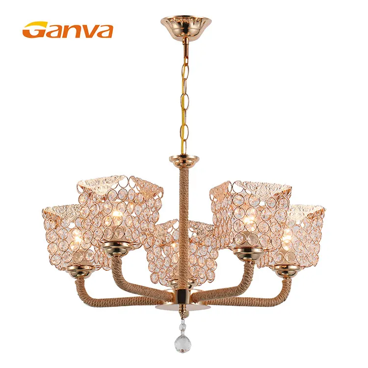 European design modern decorative architectural luxury crystal chandelier pendant lighting