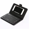 Hot-sale Android 4.5-6.8 inch Mobile phone wireless Bluetooth universal leather case keyboard Mobile Phone Keyboard