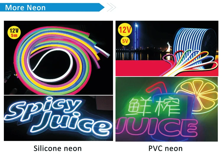 newest product waterproof 1000meter battery small pvc 360 rgb neon led strip for bridges