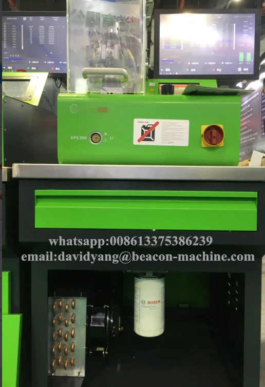Common rail injector product bosch eps200 plus diesel fuel crdi injector coding common rail injector test bench
