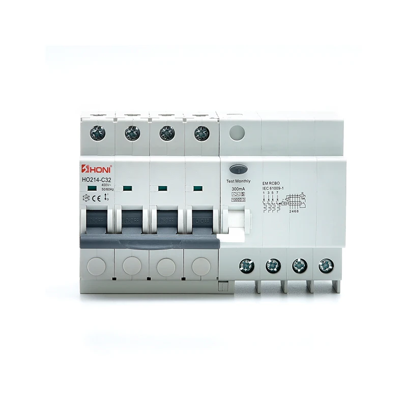 Honi Ho214 30ma Type A 40a Type Ac Type As Time Delay Rcbo Rcd Elcb