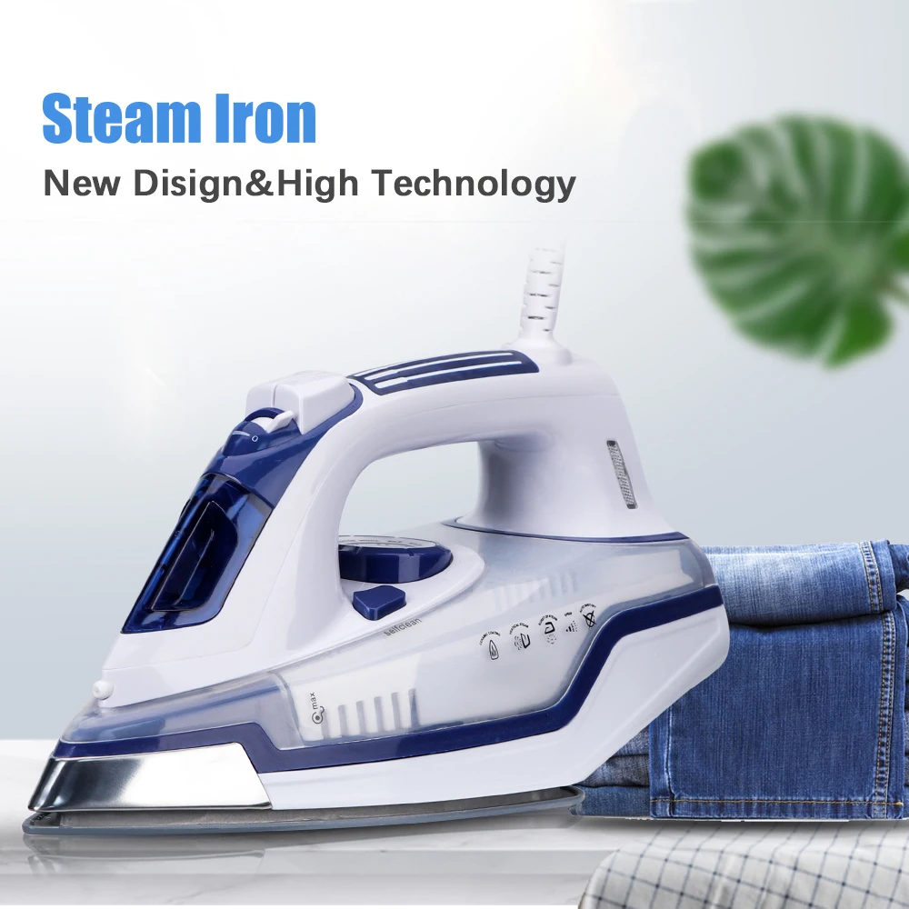 Multifunctional Water Spray Iron 2400w Powerful Steam Press Iron