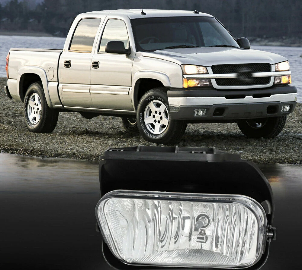 Fit For Chevrolet Chevy Silverado 1500 Front Bumper Fog Lamp Light 15791433 GM2592150